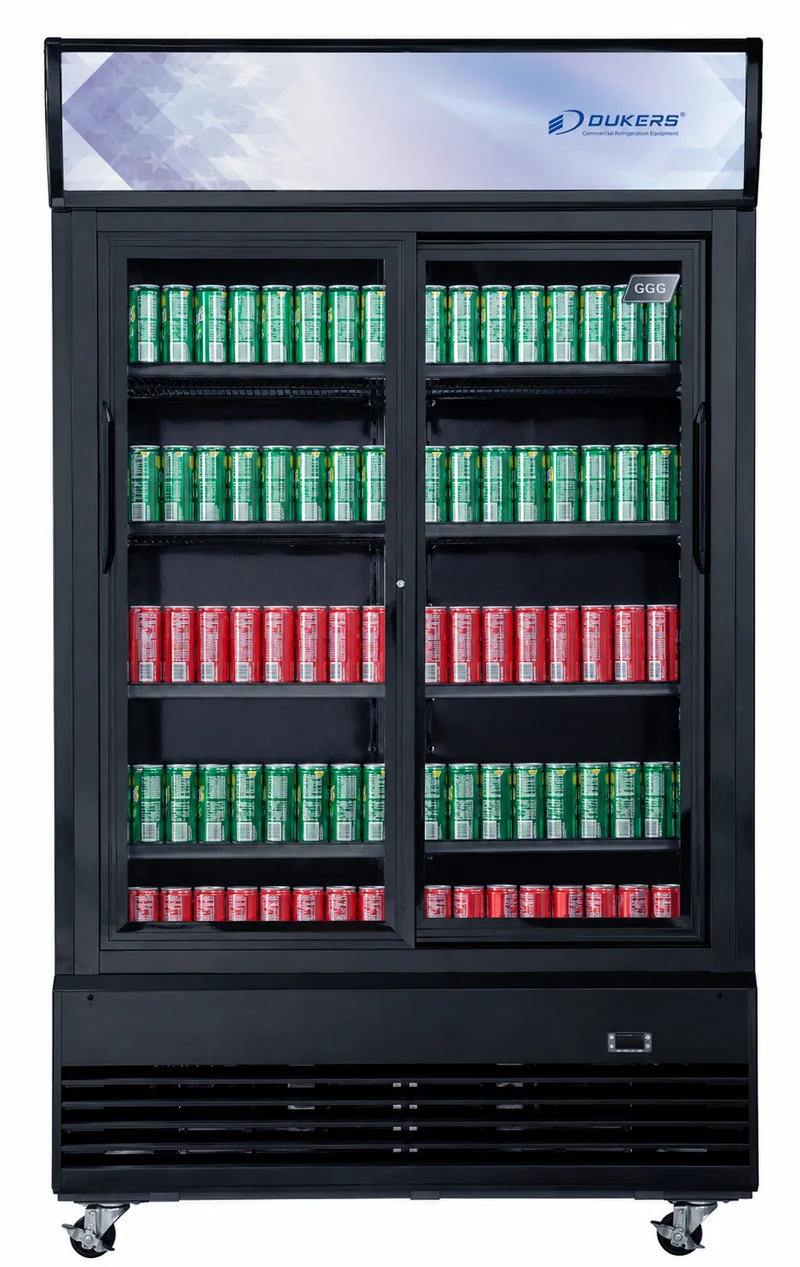 Armoire à boissons réfrigérée 3 portes avec canopy