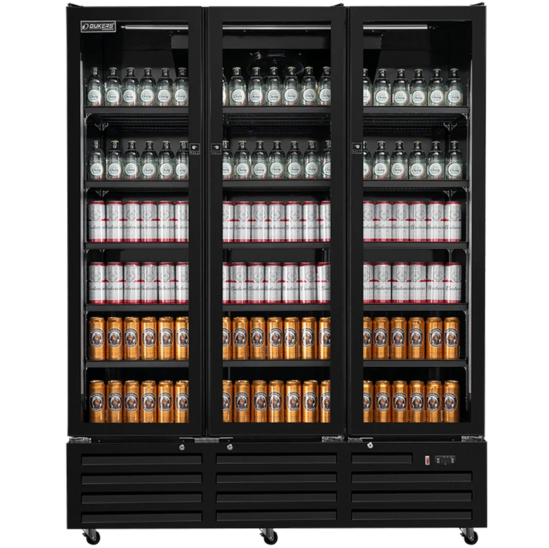 Armoire à boissons réfrigérée 3 portes sans canopy