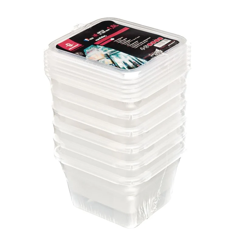 Boîte de stockage GN1/6 Matfer Bourgeat Modulus utilisation intensive 2L (lot de 6)