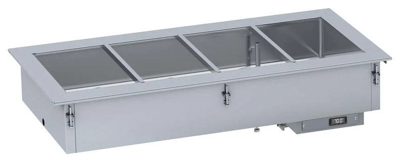 Drop-in Bain-marie 2/1 - Remplissage d'Eau Manuel