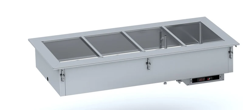 Drop-in Bain-marie 4/1 - Remplissage d'Eau Automatique