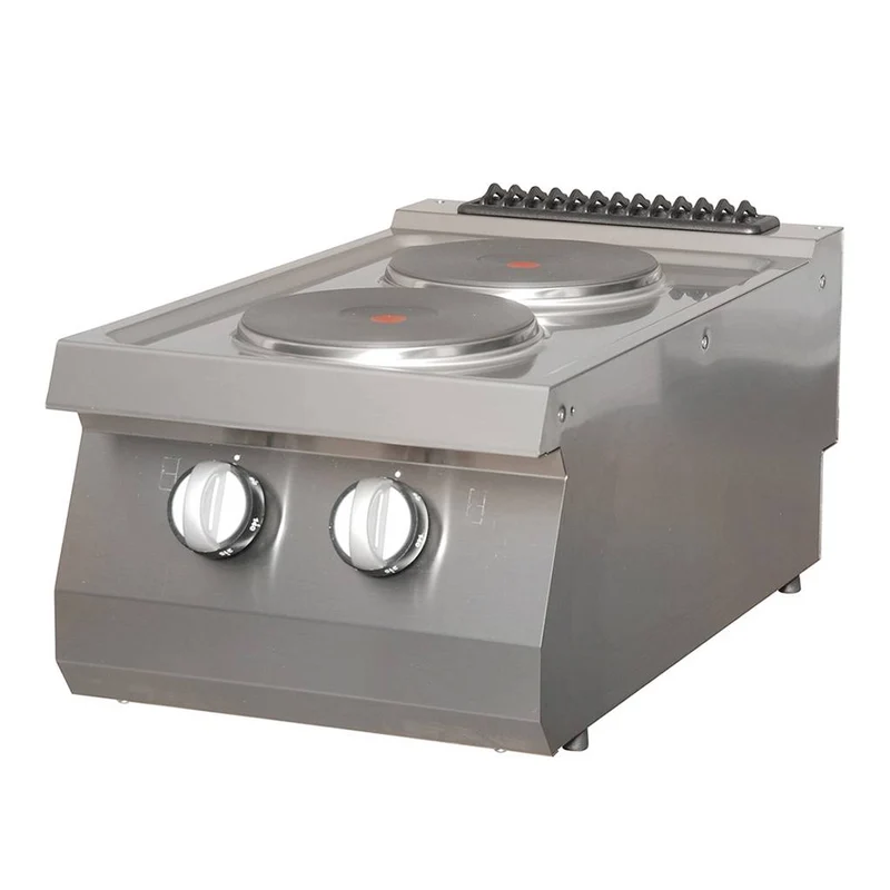 Cuisinière électrique 2 brûleurs - gamme 700 (prof. 70 cm)