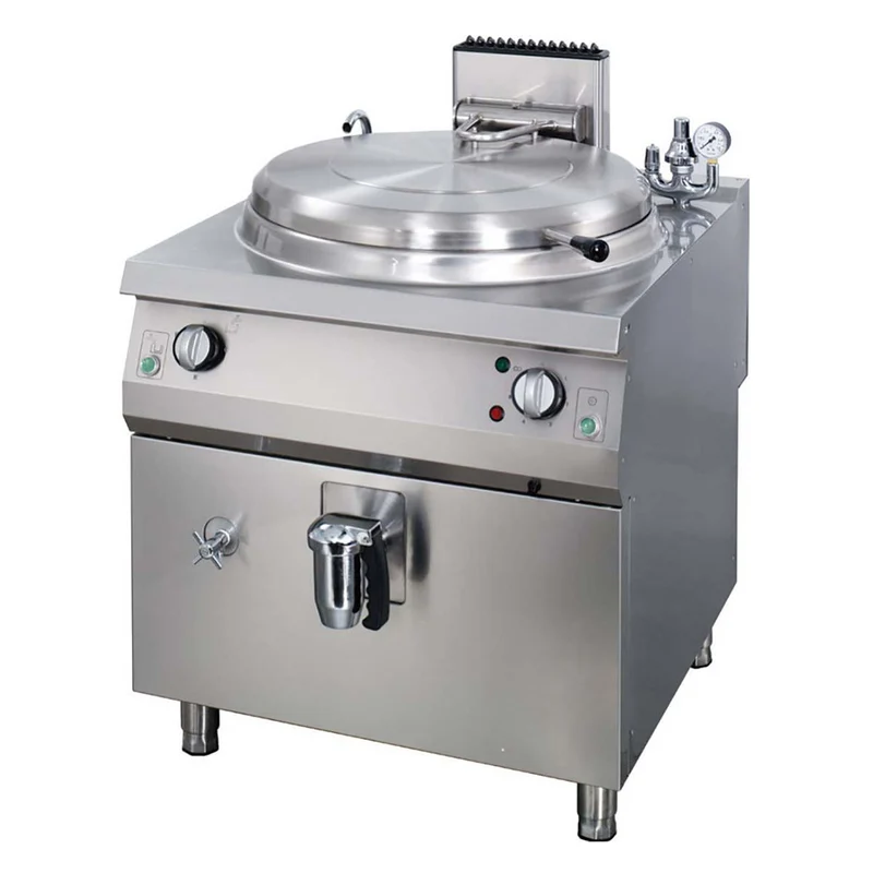 Marmite professionnelle Maxima 120 L - chauffage indirect - gaz