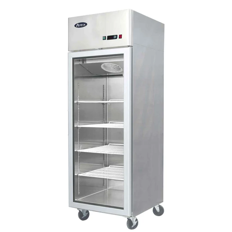 Armoire Réfrigérée Positive Vitrée Compacte - 1 Porte - 410 L