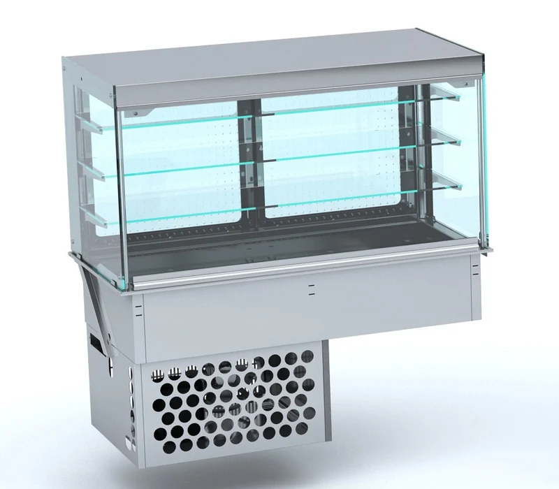 Drop-in Vitrine Cubique Réfrigérée - Fermé 4/1