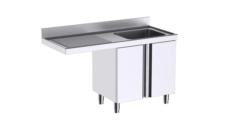 Module À Portes Avec Plonge L146541I 1400×600 Et Espace Pour Lave-Vaisselle