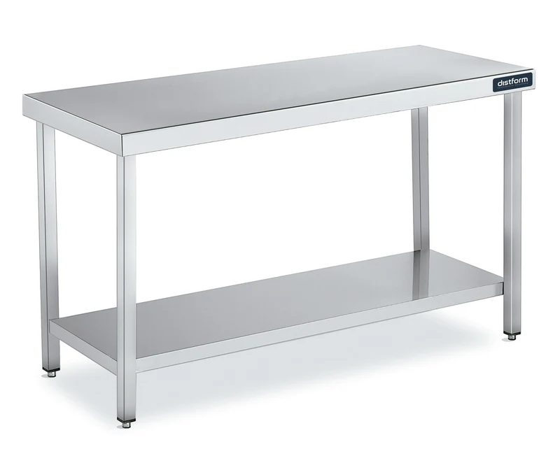 Table Centrale 800×800 Avec Étagère