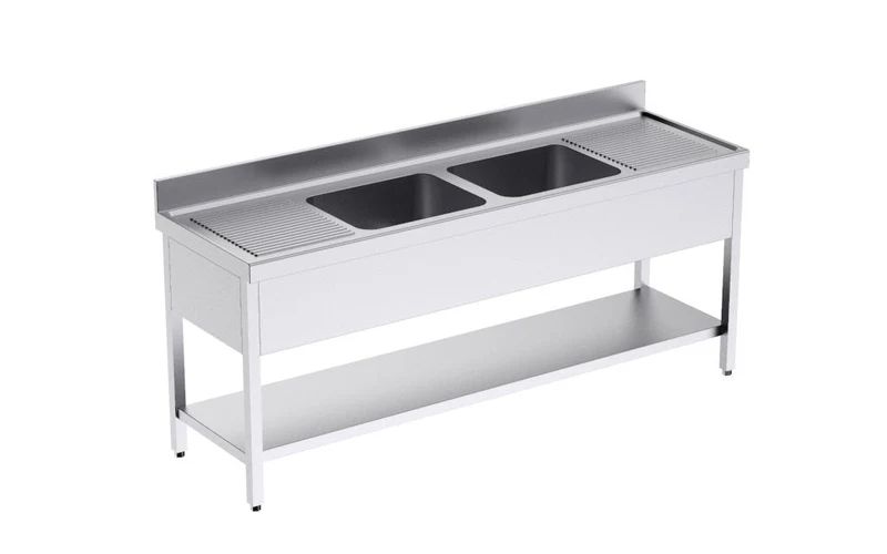 Bâti Avec Plonge 2000×600 Et Étagère