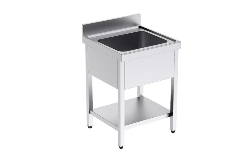 Bâti Avec Plonge 600×600 Et Étagère
