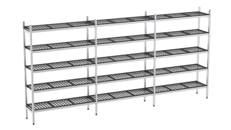Etagère Aluminium 4309×570 1700 5 Niveaux