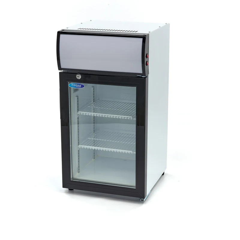 Mini armoire à boissons - 50 L - 2 étagères réglables
