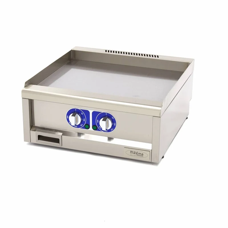 Plancha - lisse - unité double - profondeur 60 cm - électrique - 400V