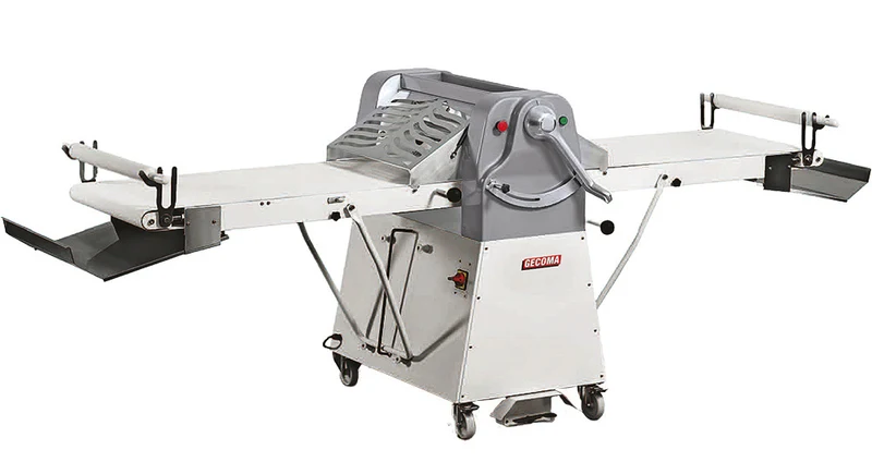 Laminoir sur socle tapis extractibles largeur 600 mm - Série LF