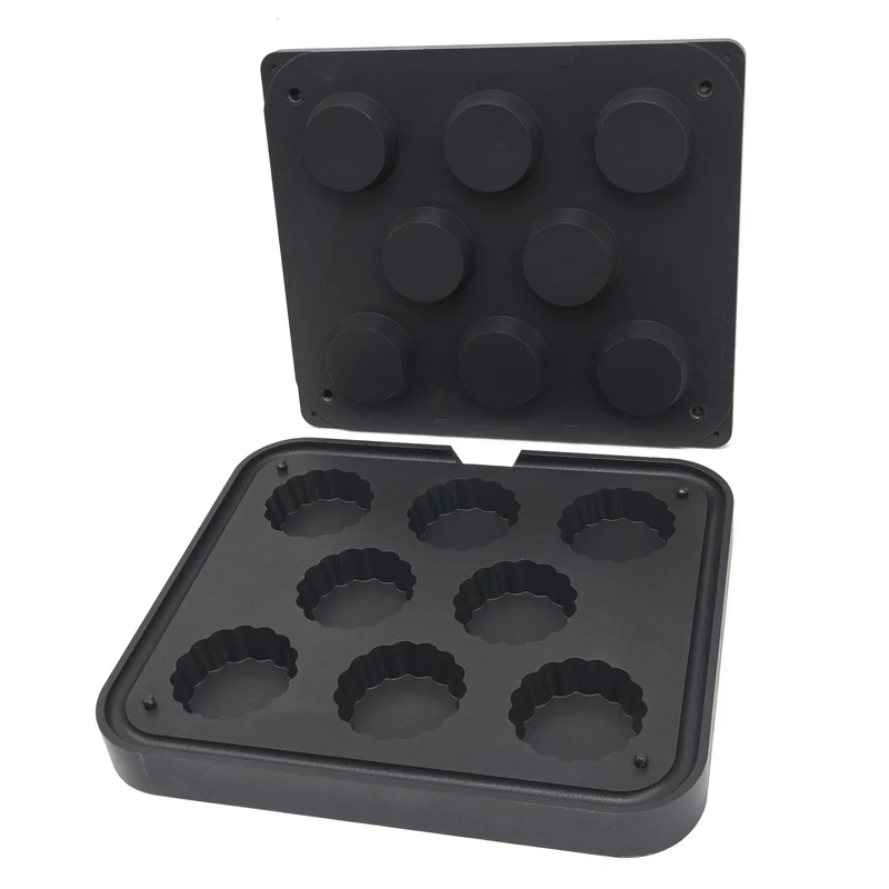 Moule à Tartelette - Ondulé - 84/71 mm - 8 pièces