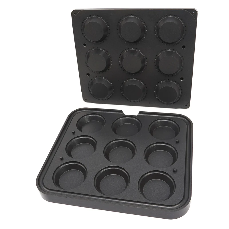 Moule à Tartelette - Rond - 89/65 mm - 9 pièces