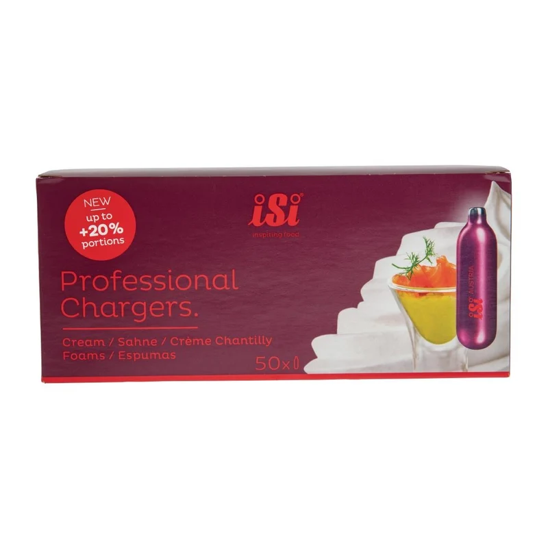 Cartouches pour siphon ISI (lot de 50)