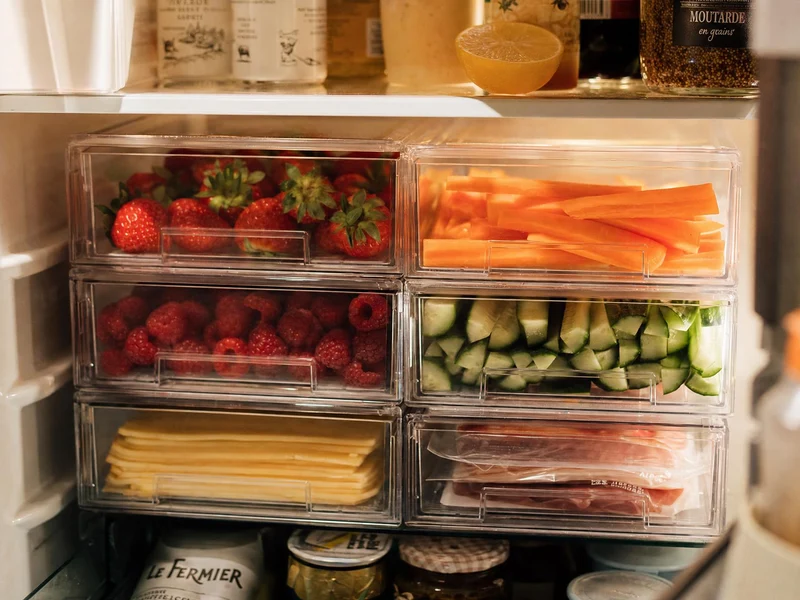 Le Frigo de Sophie, L'organisateur transparent qui range ton frigo sans effort | Sans BPA, modulable, lave-vaisselle