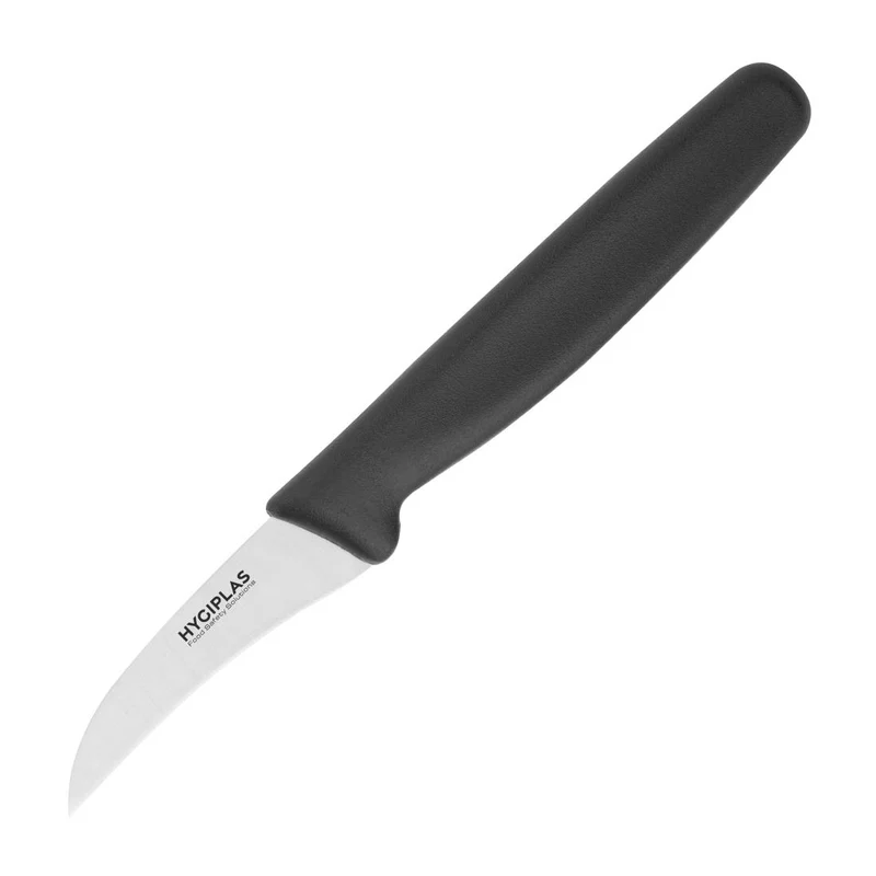 Couteau bec d'oiseau Hygiplas noir 65mm