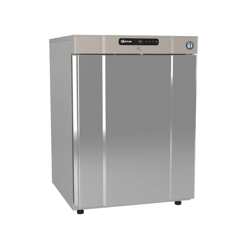 Armoire réfrigérée positive 1 porte inox +1/+12°C 123L