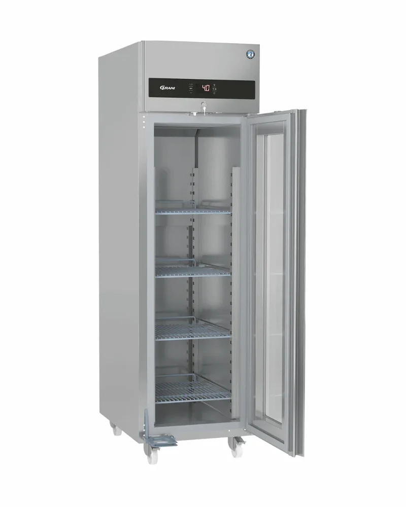 Armoire réfrigérée positive 1 porte vitrée +2/+12°C - 480L
