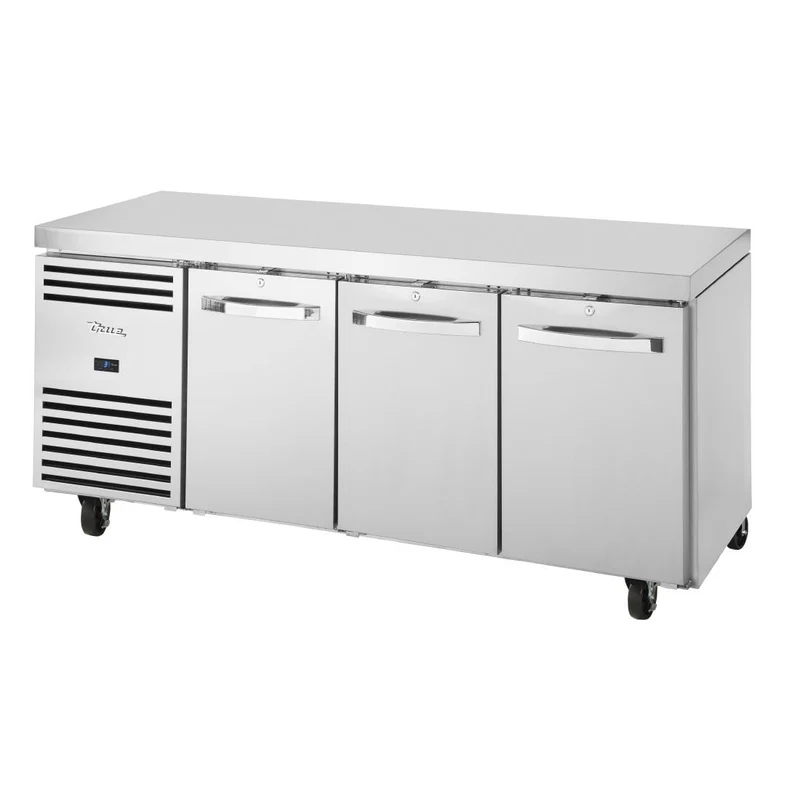 Table réfrigéree positive 3 portes GN 1/1 True TCR1/3-CL-SS-DL-DR-DR