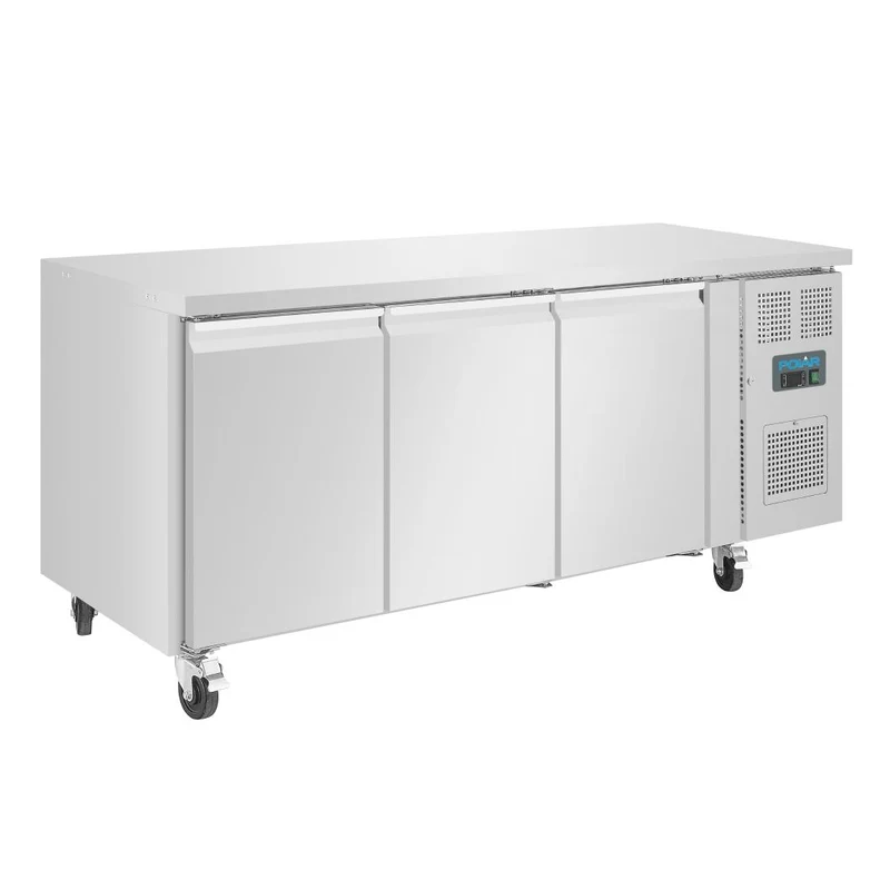 Table réfrigérée négative Polar Série U 3 portes 417L