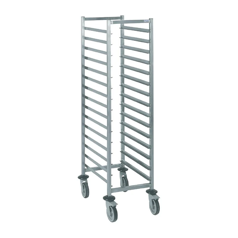 Chariot à glissières soudé Tournus GN 1/1 15 niveaux
