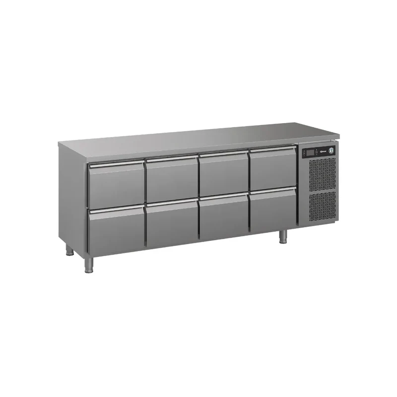 Table réfrigérée positive 8 tiroirs -2/+8°C - 625L