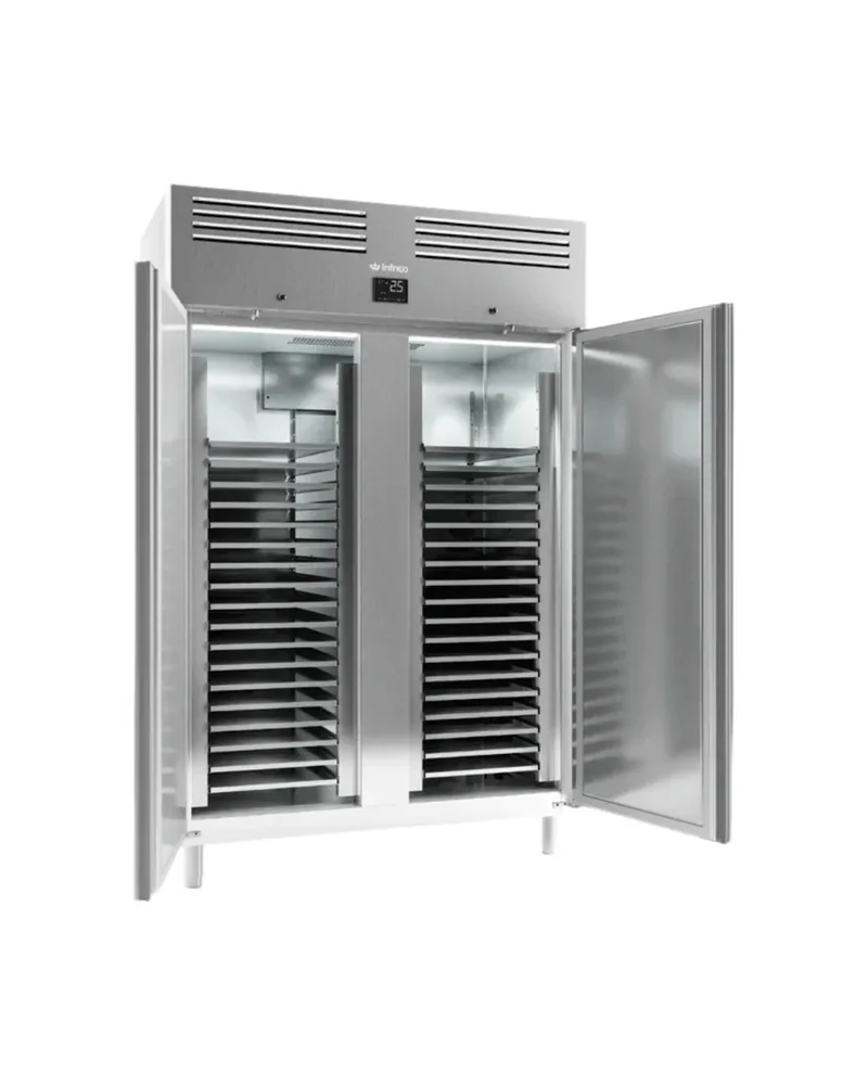 Armoire réfrigérée à pâtisserie positive -2/+2°C 2 portes 1385x794x2130mm
