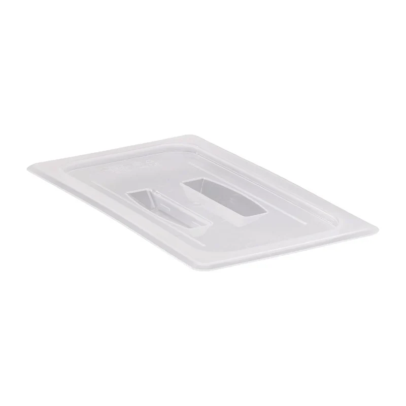 Couvercle translucide en polypropylène avec poignée pour bac GN 1/3 Cambro