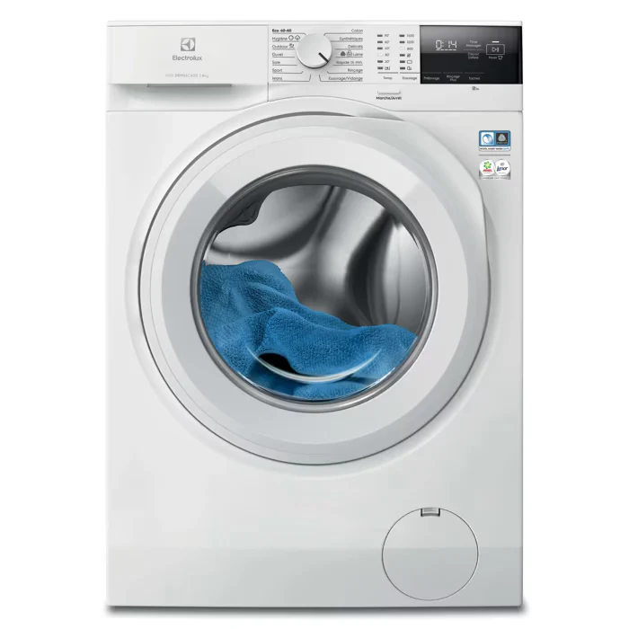 Lave-linge hublot Pose-libre SensiCare 600 8 kg ELECTROLUX EW6FI4805AW