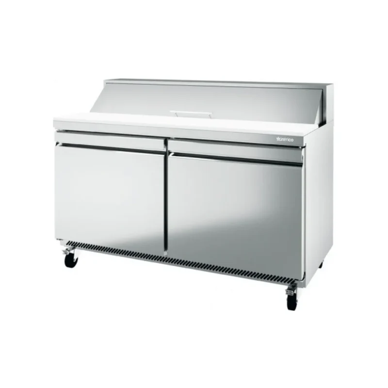 Saladette réfrigérée positive 2 portes 0/+6°C - 480L 16xGN 1/6