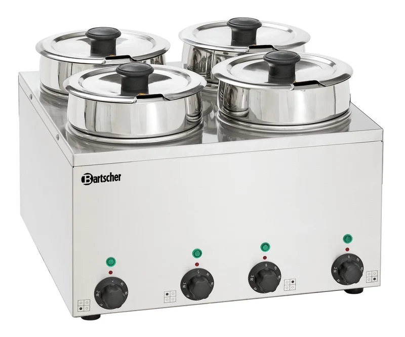 Bain Marie Hotpot, 4x pot, 3,5 L