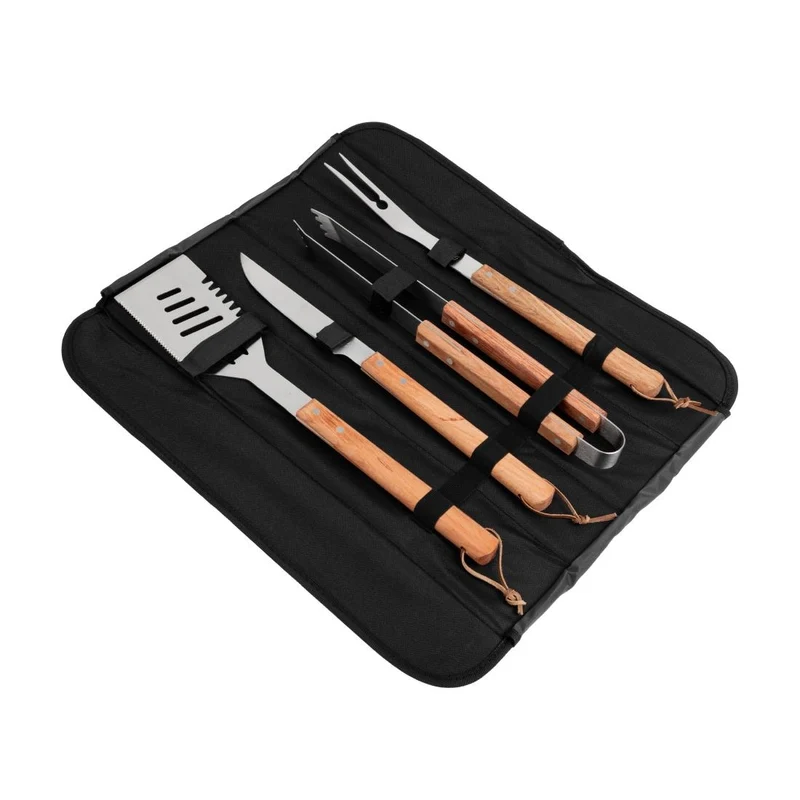 Kit barbecue 4 ustensiles Deglon