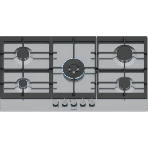 iQ500, Table gaz, 90 cm, Inox SIEMENS EC9A5RI90