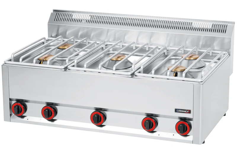 Fourneau gaz à poser 5 feux L 99