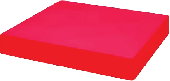 Bloc de découpe polyéthylène rouge