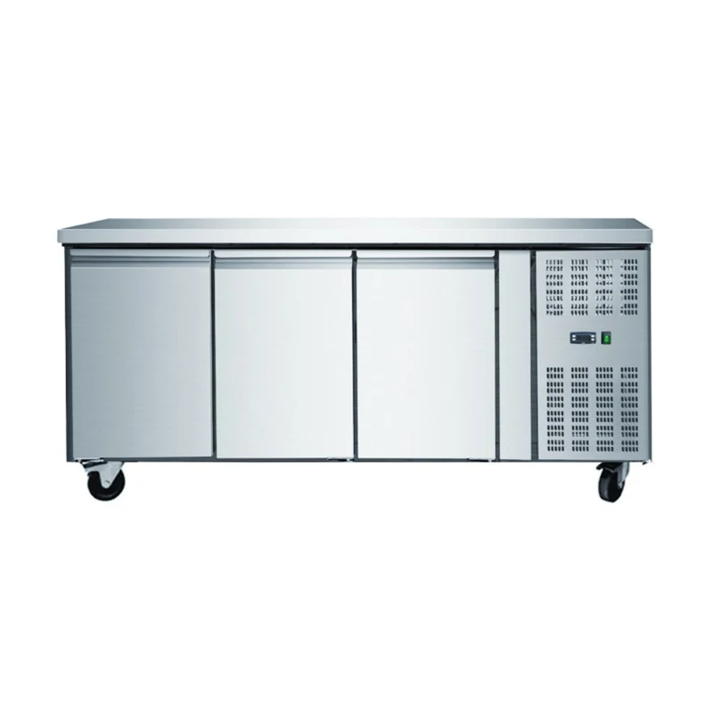 Meuble réfrigérée 3 portes Positive, 1795x700x 860 mm - Skyrainbow THP3100TN