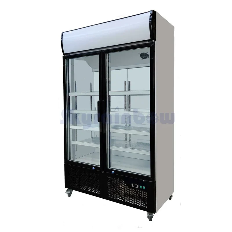 Armoire à boisson - 600L- 2 portes - 1080 x 595 x 2100 mm - Skyrainbow THLC628M2AF