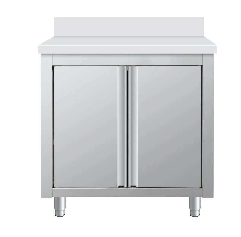 Placard adossé portes battantes, 800 x 600 x 850+100 mm - Skyrainbow THASR86A