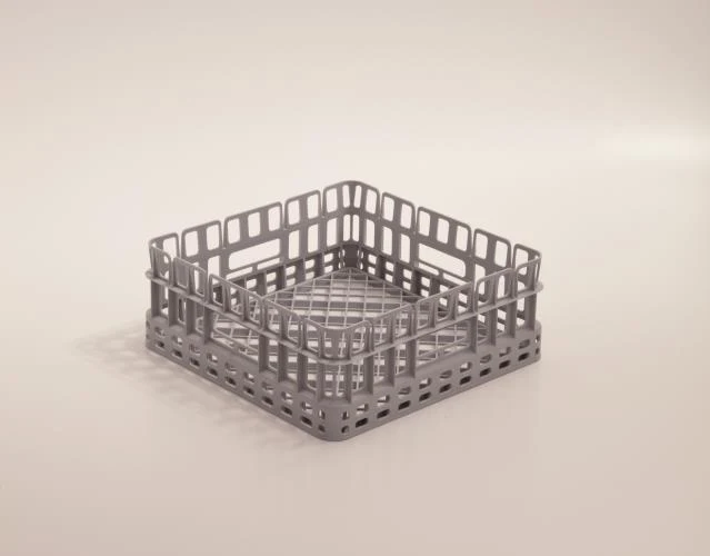 Panier en verre pour lave-vaisselle - 40 x 40 cm