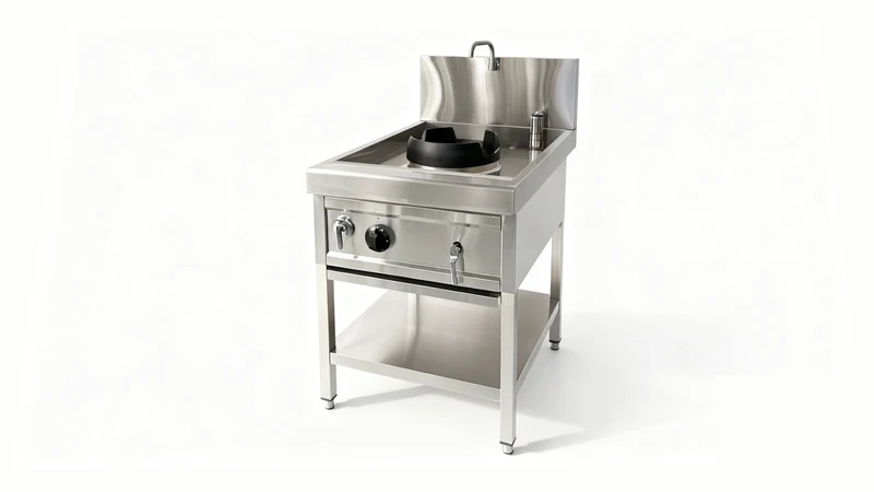 Réchaud Wok - 650x900x860+280 - Skyrainbow THW1