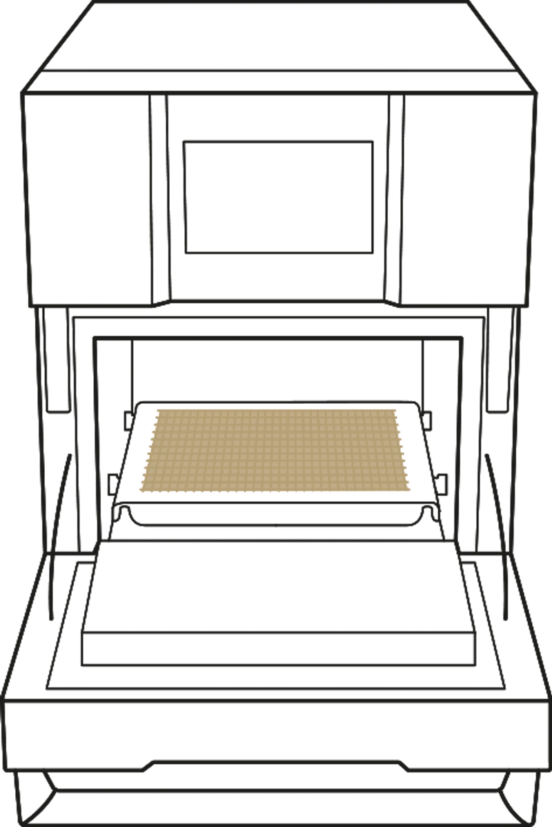 Grille en fibre de verre antiadhésive (UNOX XUC295)
