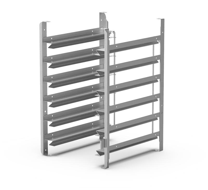 Supports double taille, GN1/1 + 600x400 pour fours (UNOX XUC054)