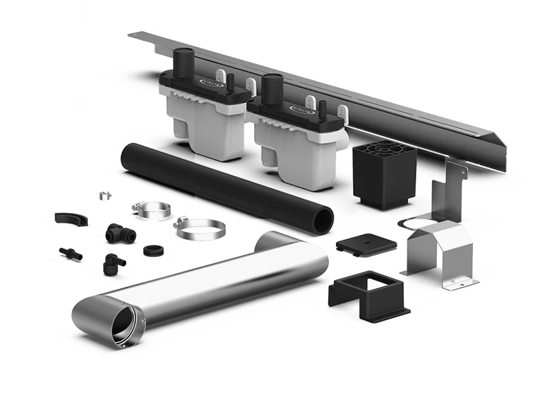 Kit complet d’installation pour les fours electriques superposés (UNOX XEAQC-00E2-E)