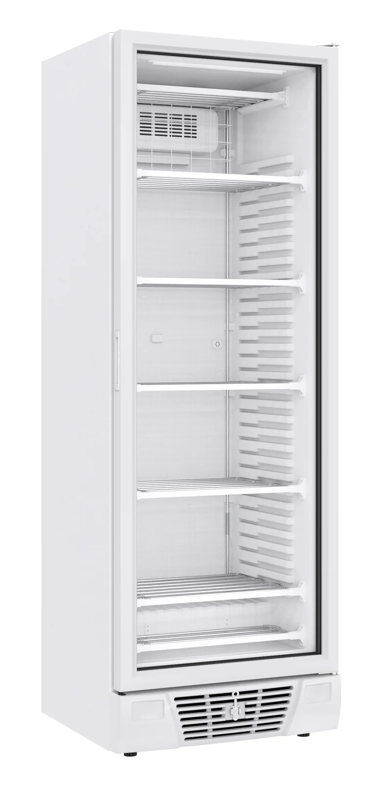 Armoire Négative Vitrée 1 Porte 382L Blanche – Congélateur, -18/-24 °C