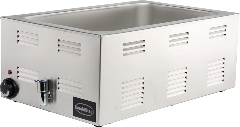 Bain-Marie Électrique 1/1 GN Avec Robinet De Vidange