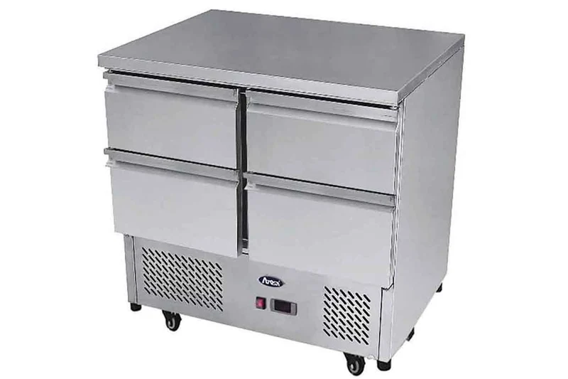 Meuble Snacking Réfrigéré - 4 Tiroirs GN1/1 - 300 L