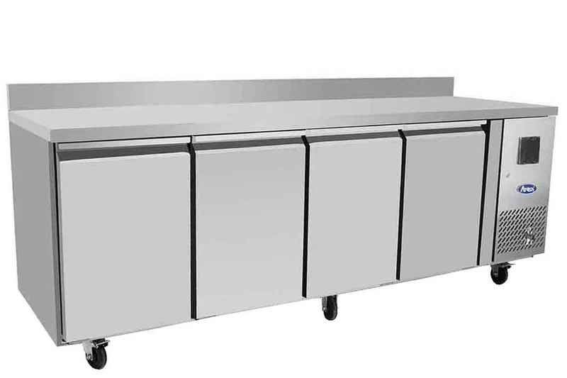 Table Réfrigérée Négative 4 Portes - Gamme Snack 600 - 480 L
