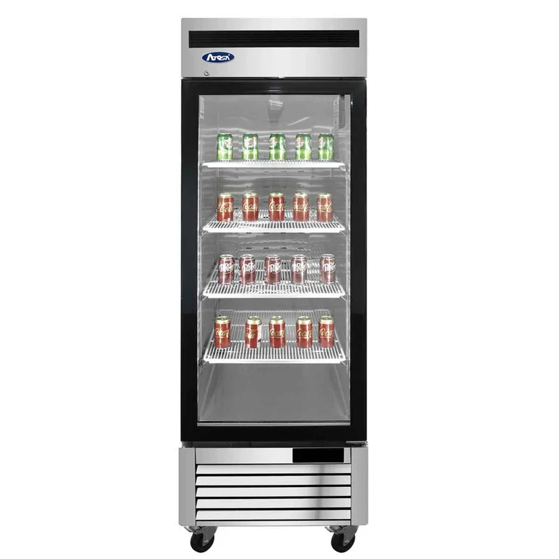 Armoire Réfrigérée Positive Vitrée - 1 Porte - 610 L